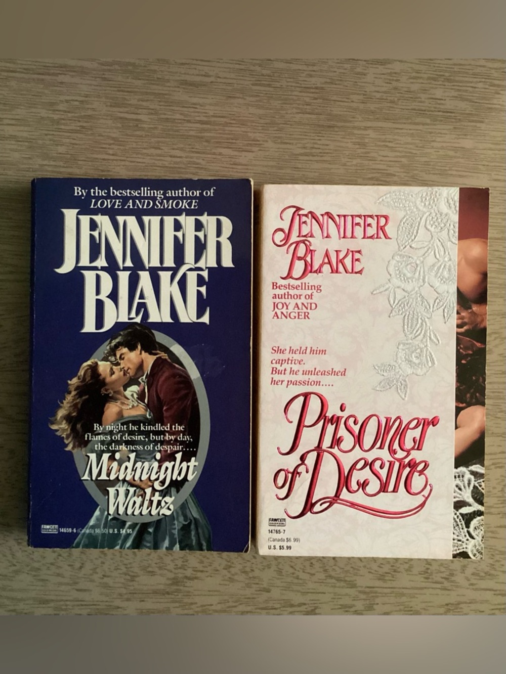 Two Jennifer Blake Books